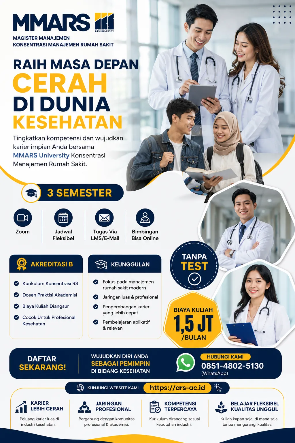 Penerimaan S2 MMRS | ARS University